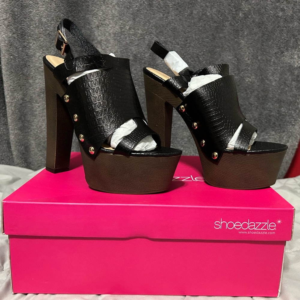 Shoe Dazzle Anesha Women’s Size 7 Heeled Sandal